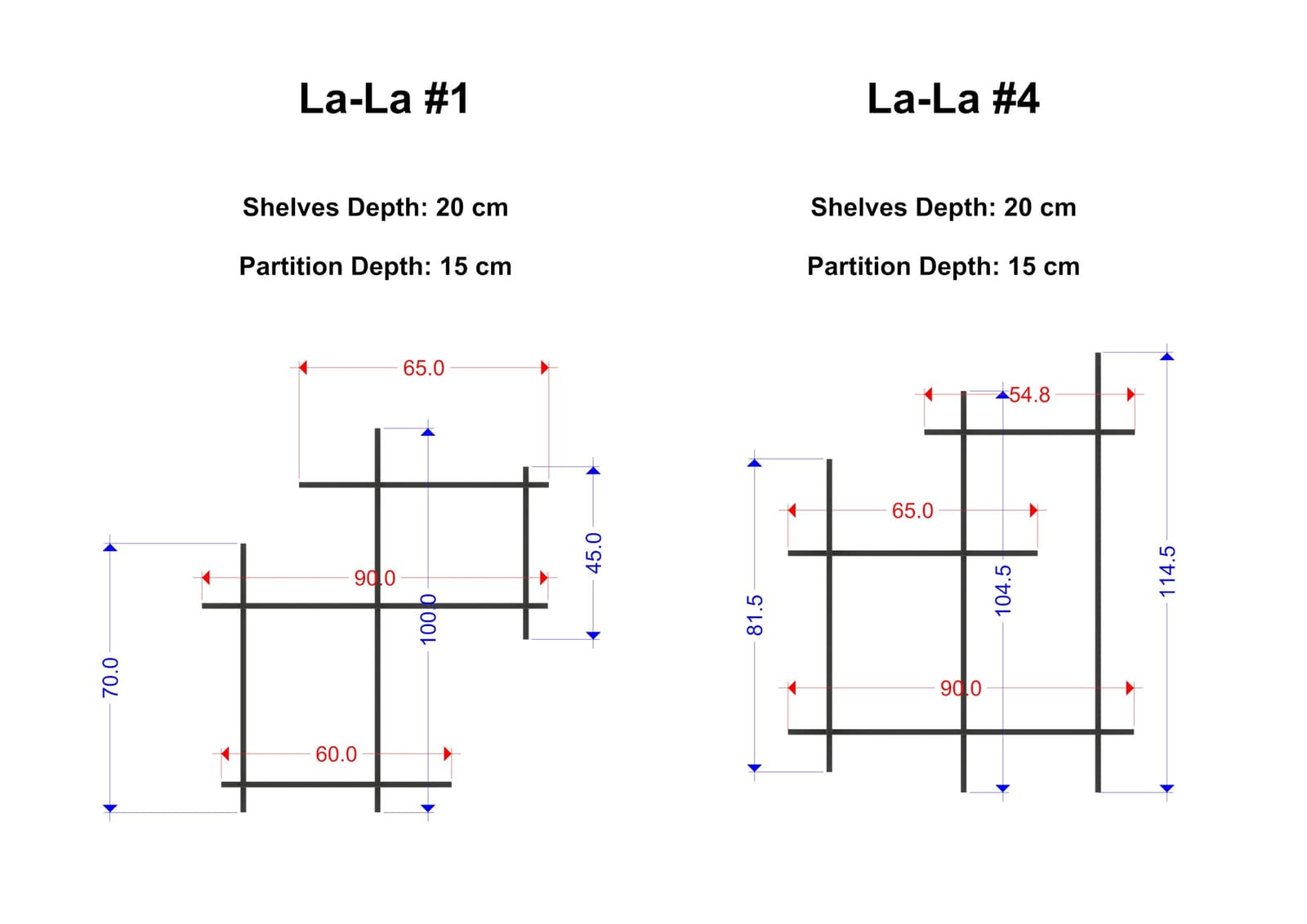 סקיצה טכנית La-La 1+4