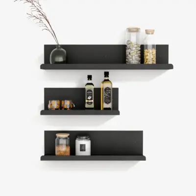 שלישיית מדפים ממתכת OHIO